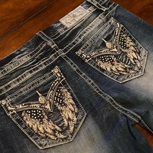 NWOT Extra Long Miss Me Bootcut Jeans